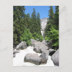 Ysemite River Rocks Postkarte
