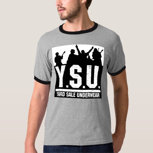 YSU Silhouette-T-Shirt T-Shirt (Vorderseite)