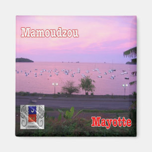 YT - Mayotte - Meer in der Nähe von Mamoudzou Magnet