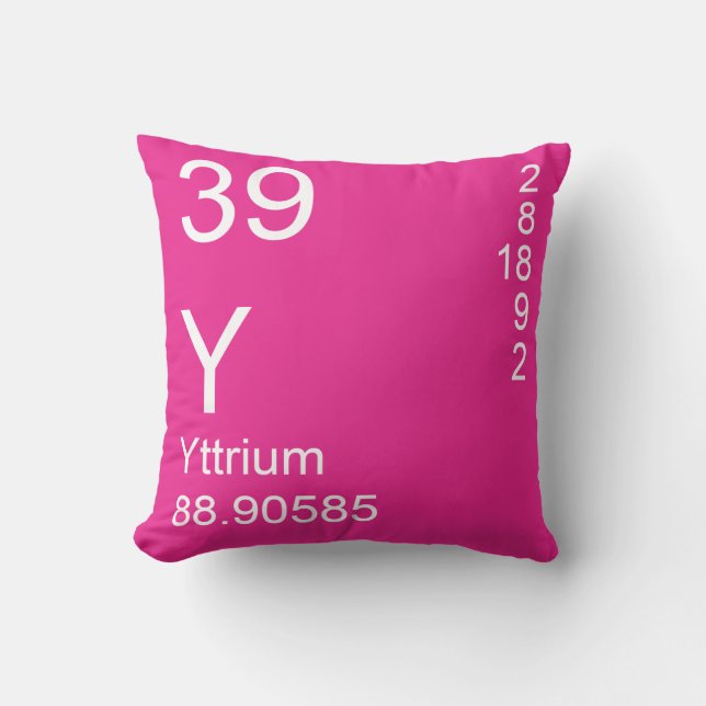 Yttrium Kissen (Vorderseite)