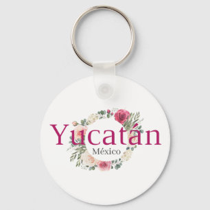 Yucatan Mexiko Reiseziel Brautjungfer  Schlüsselanhänger