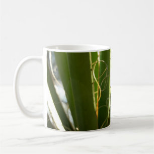 Yucca-Blätter Grüne Naturfotografie Kaffeetasse