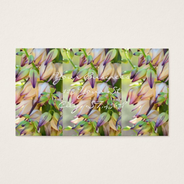 Yucca-Blume angepasst (Vorderseite)
