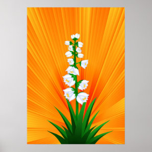 Yucca-Blume Poster
