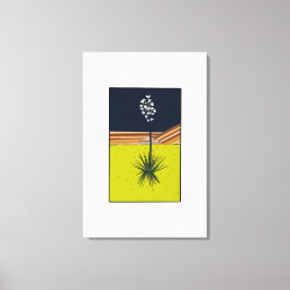YUCCA LEINWANDDRUCK