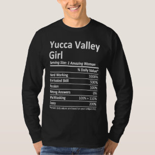 YUCCA VALLEY-MÄDCHEN CA KALIFORNIEN Stadt Heimat T-Shirt