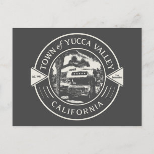 YUCCA VALLEY - SAN BERNARDINO KALIFORNIEN POSTKARTE