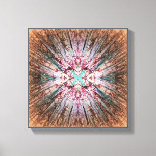 Yucca Warm Glow Leinwanddruck