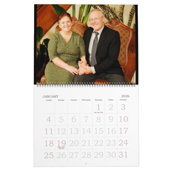Yudin Familie, 2009 Kalender (Jan 2026)