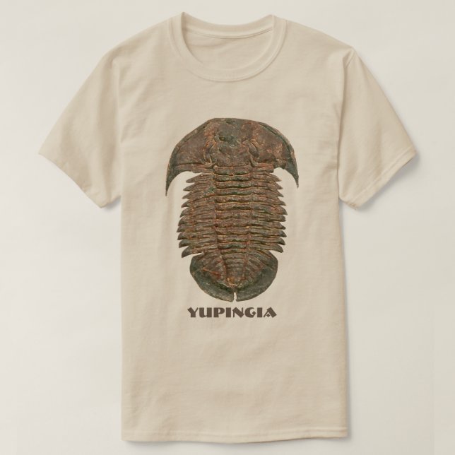 Yuepingia Fossil Trilobit T-Shirt (Design vorne)