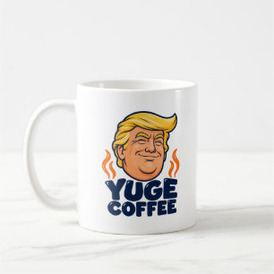 YUGE Coffee Lächelnde Porträt-Klassiker Kaffeetasse
