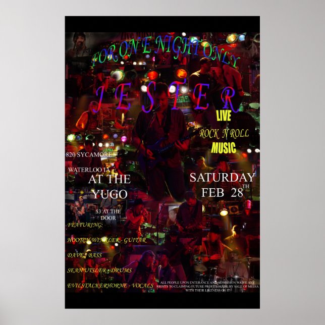 Yugo-Plakat Poster (Vorne)