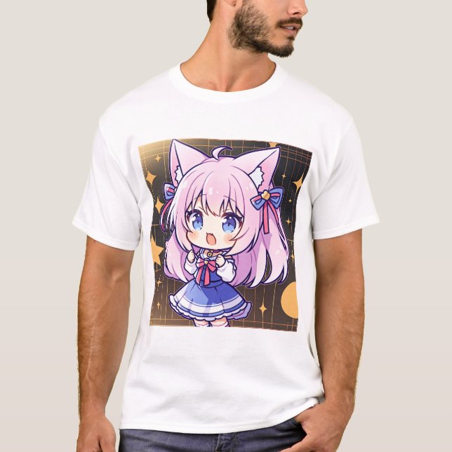 Yui Mizuki Anime Waifu T-Shirt (Vorderseite)