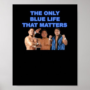 Yuji Nagata Lives Aufkleber Poster