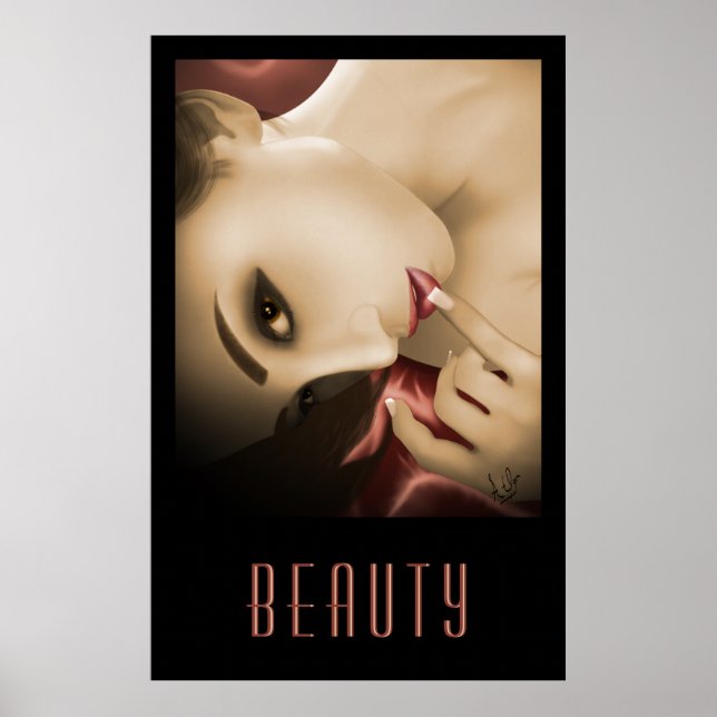 Yuki-Leinwand Poster (Vorne)