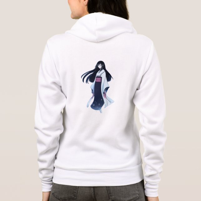 Yuki-onna(japan ghost) hoodie (Rückseite)