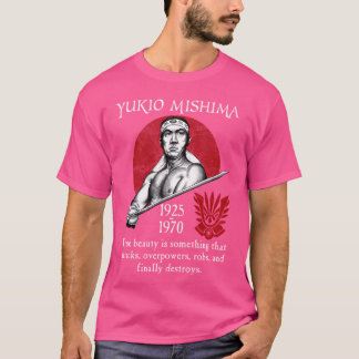 Yukio Mishima einzigartige Vintage-Freunde T-Shirt