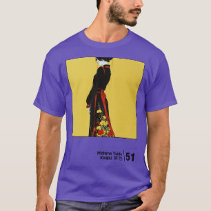 Yukio Mishima Verbotene Farben Minimalstil Graph T-Shirt