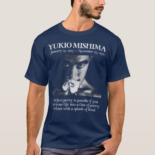 Yukio Mishima vintage girl T-Shirt (Vorderseite)