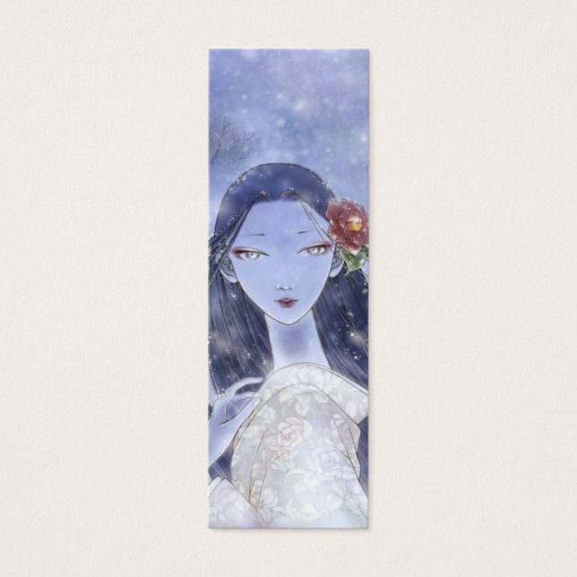 Yukionna-Lesezeichen (Vorderseite)