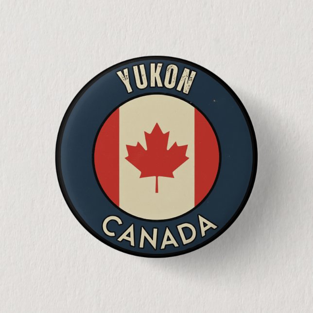 Yukon Canada Button (Vorderseite)