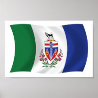 Yukon Flag Poster Print