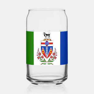 Yukon-Flagge Dosenglas