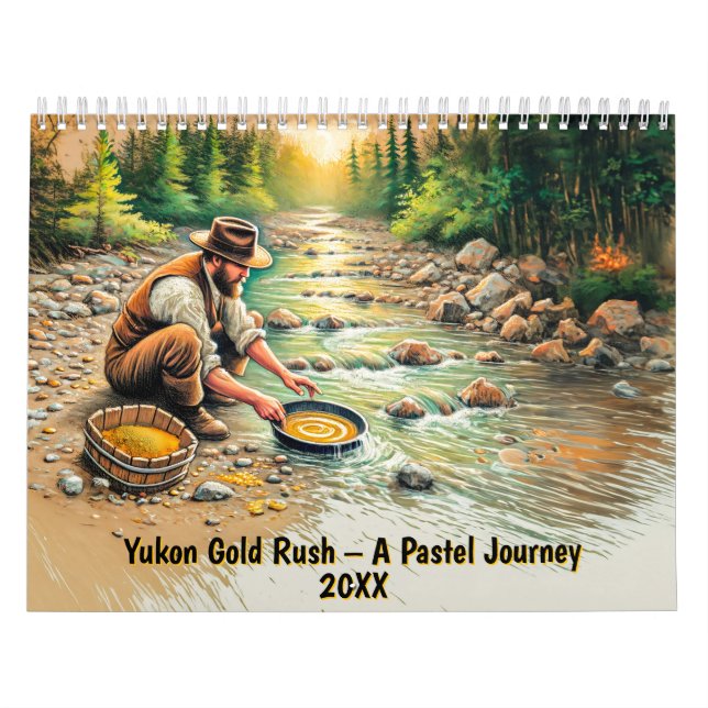 Yukon Gold Rush – A Pastel Journey Kalender (Titelbild)
