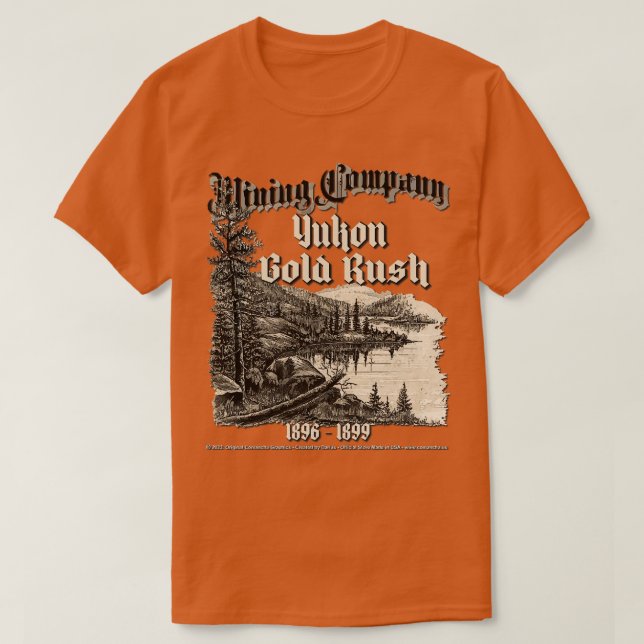 Yukon Gold Rush T-Shirt (Design vorne)