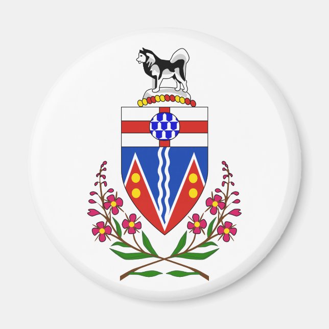 Yukon, Kanada Magnet (Vorne)