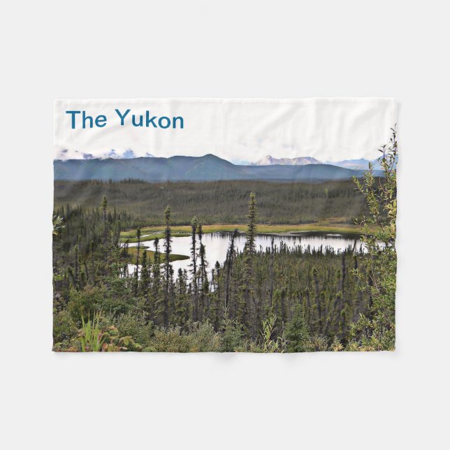 Yukon Pond Fleecedecke (Vorderseite (Horizontal))