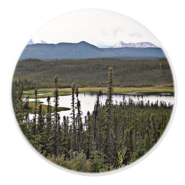 Yukon Pond Keramikknauf (Vorderseite)