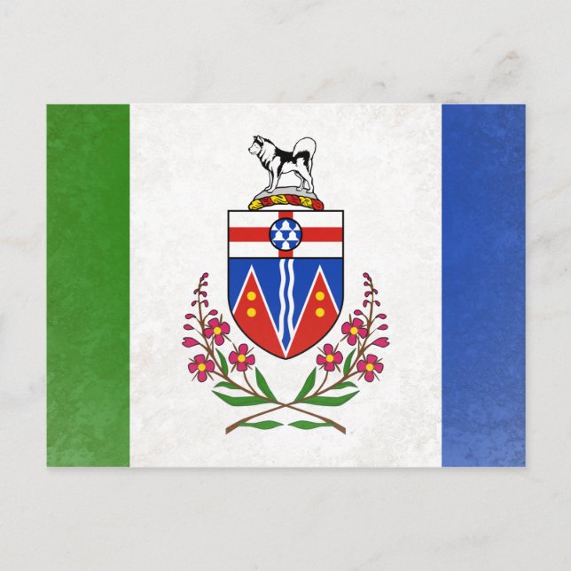 Yukon Postkarte (Vorderseite)