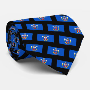 Yukon Souvenir Krawatte Yukon Flag Neckties & Gesc
