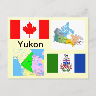Yukon Territory Kanada Postkarte