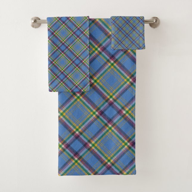Yukon Territory Original Tartan Badhandtuch Set (Insitu)