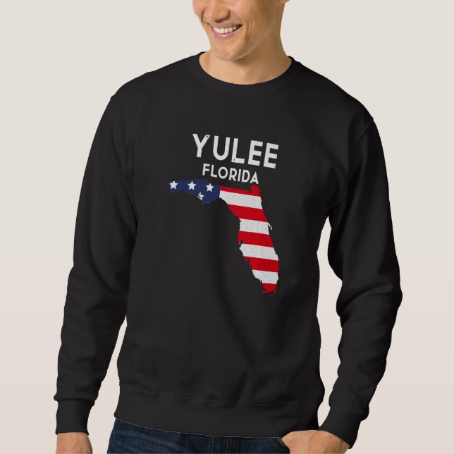 Yulee Florida USA State America Travel Floridian   Sweatshirt (Vorderseite)