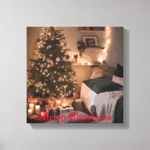 Yuletide Charm Leinwanddruck