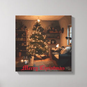 Yuletide Charm Leinwanddruck