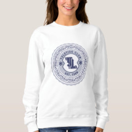 Yuletide Club Custom Holiday Wappen Sweatshirt
