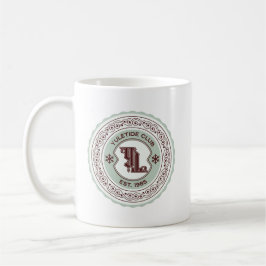 Yuletide Club EST. 1985 Wappen Design Kaffeetasse
