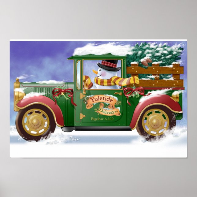 Yuletide Delivery Poster (Vorne)