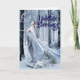 Yuletide Geschenk-Karten Feiertagskarte