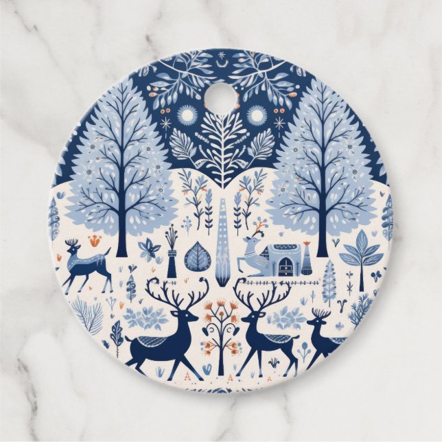 Yuletide Gift Tag Geschenkanhänger (Vorderseite)