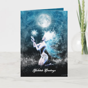 Yuletide Greetings Feiertagskarte