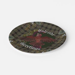 Yuletide Greetings Lila Finch Pappteller