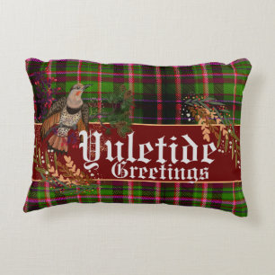 Yuletide Greetings Northern Flicker Accent Pillow Dekokissen
