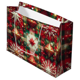 Yuletide Joy Große Geschenktüte