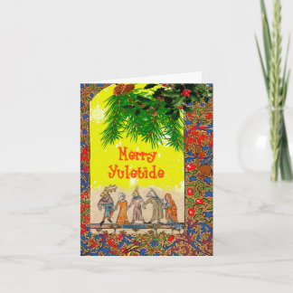 Yuletide mittelalterliche Kreaturen Karte