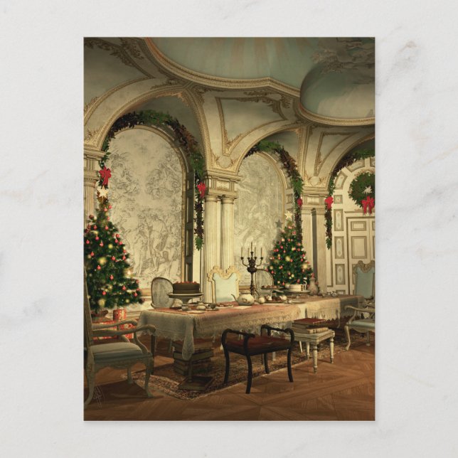 Yuletide Postkarte (Vorderseite)